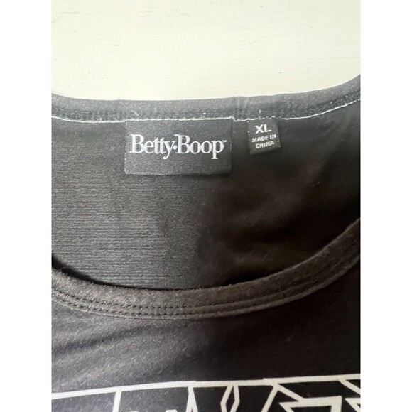 Betty Boop Biker‎ Motorcycle Graphic Print Short Sleeve Stretch Dress XL 2024 - Picture 2 of 5